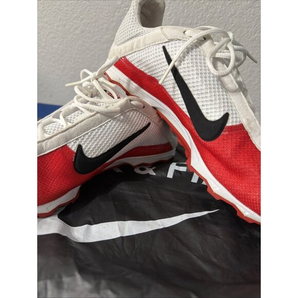 Nike Zoom Forever XC Cross Country Shoes Mens Sz 10.5 Spikes NIB White Sport Red main image 9
